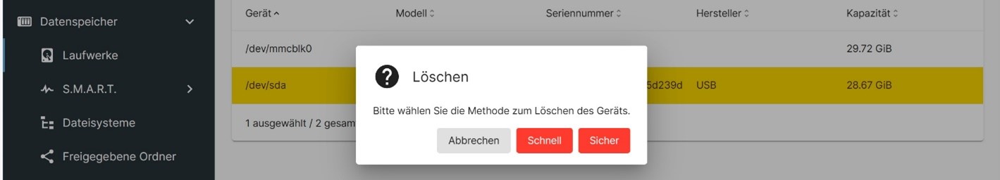 USB-Stick schnell formatieren